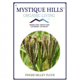 Mystique Hills Organic Finger Millet Flour   Box  1 kilogram